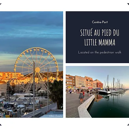 Little Mamma à 50m Centre-port Wi-fi, Linge&ménage Inclus Agde