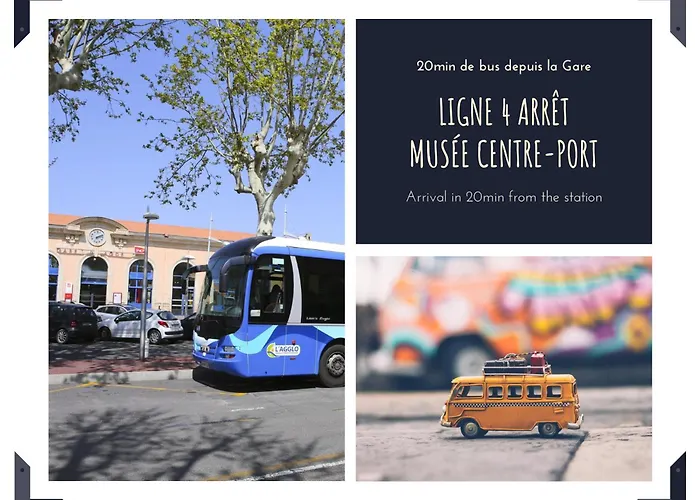 아파트 Little Mamma Centre-port Parking, Wi-fi, Linge & Menage Inclus